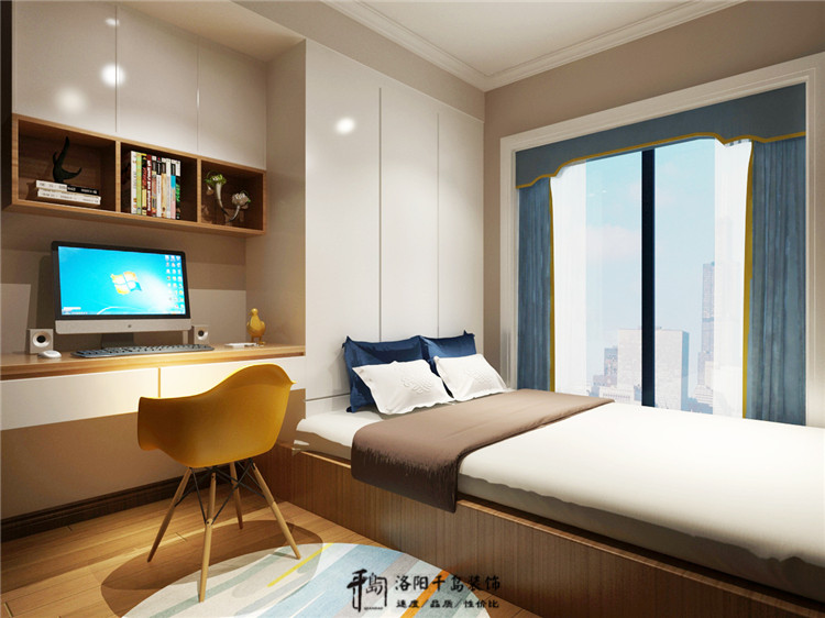 兒童房 書(shū)房裝修效果圖