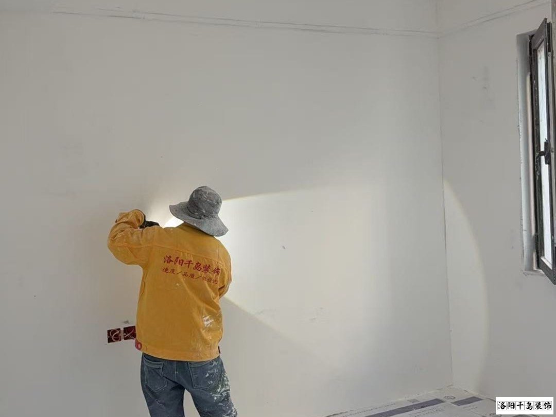 洛陽千島裝飾施工照片