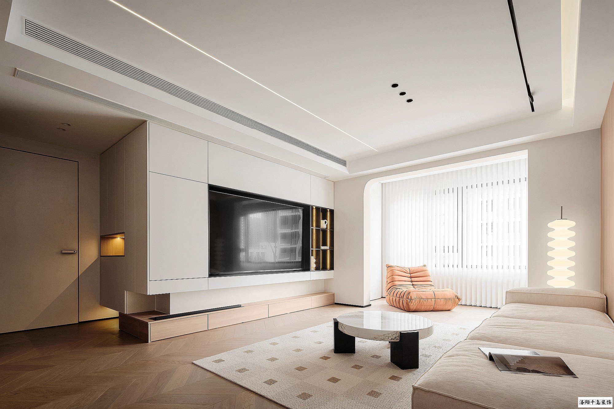 原木極簡風裝修案例